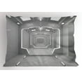 thumbnail image 1 of Ambesonne Outer Space Pillow Sham, Planet Sun System, 26" X 20", Grey, 1 of 2