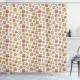 thumbnail image 1 of Ambesonne Owls Shower Curtain, Retro Flowers, 69"Wx70"L, Multicolor, 1 of 3