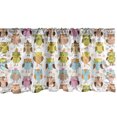 thumbnail image 1 of Ambesonne Owls Window Valance, Daisies Sunglasses Stripes, 54" X 18", Multicolor, 1 of 3