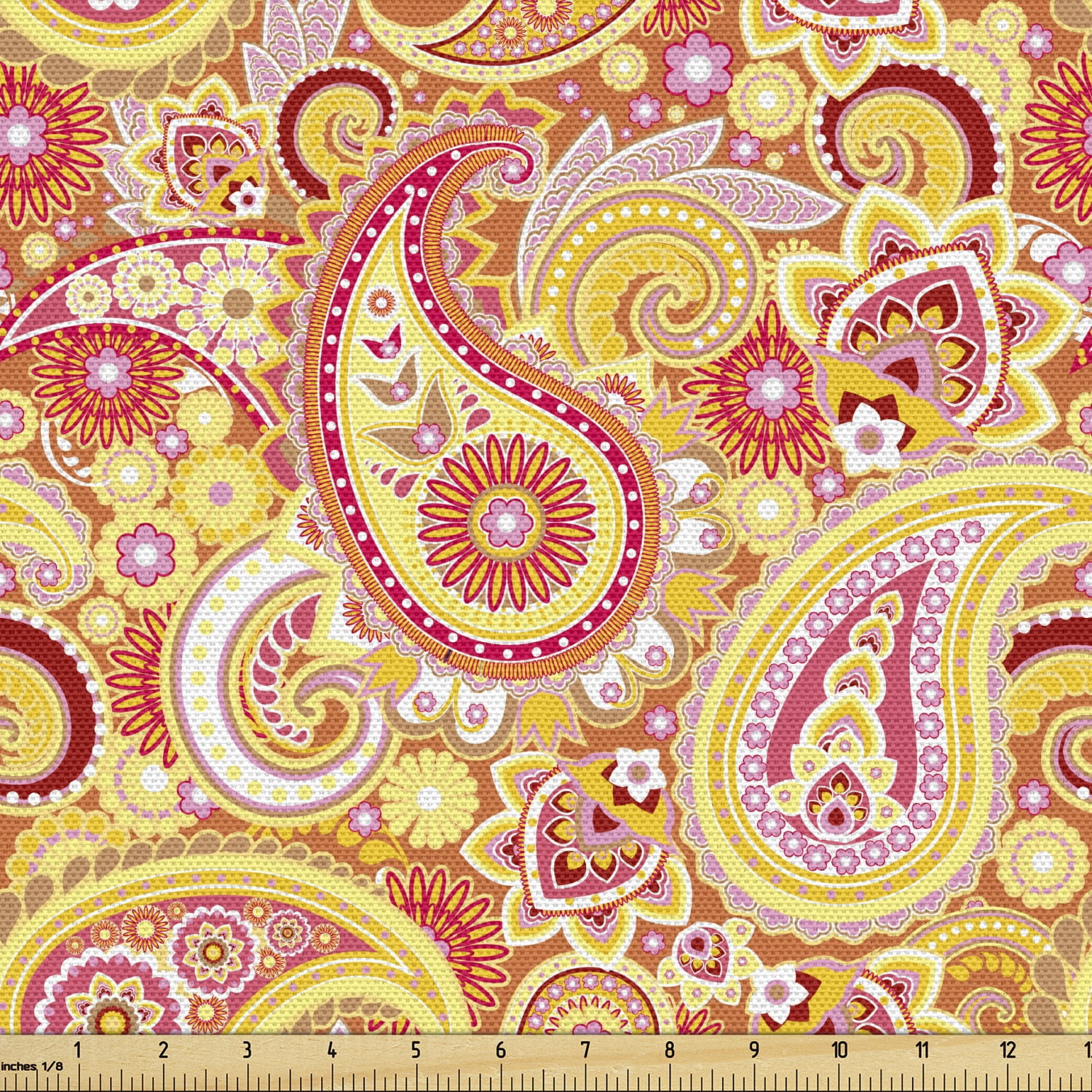 Paisley Fabric By The Yard