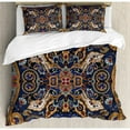 thumbnail image 1 of Ambesonne Paisley Historical Moroccan Florets Duvet Cover Set, 1 of 3