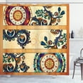 thumbnail image 1 of Ambesonne Paisley Shower Curtain, Eastern Batik Style, 69"Wx84"L, Multicolor, 1 of 5