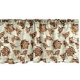 thumbnail image 1 of Ambesonne Paisley Window Valance, Motif, 42" x 18", Pale Coffee, 1 of 3