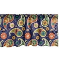 thumbnail image 1 of Ambesonne Paisley Window Valance, Repetitive Floral Pateh, 54" X 18", Multicolor, 1 of 3