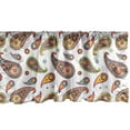 thumbnail image 1 of Ambesonne Paisley Window Valance, Vintage Hipie Ethnic, 54" X 12", Multicolor, 1 of 3