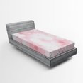 thumbnail image 1 of Ambesonne Pale Pink Fitted Sheet, Floral Spots, Twin Size, Pale Pink, 1 of 2