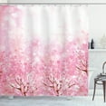 thumbnail image 1 of Ambesonne Pale Pink Shower Curtain, Romatic Sakura Tree, 69"Wx84"L, Pale Pink, 1 of 3