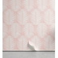 thumbnail image 1 of Ambesonne Palm Leaf Peel & Stick Wallpaper for Home, Rose Tropic Leaves Exotic, 13"x100", Rose and White, 1 of 5