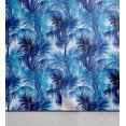 thumbnail image 1 of Ambesonne Palm Trees Peel & Stick Wallpaper for Home, Chill Hawaii Woodland, 13"x100", Dark Lavender Azure Blue, 1 of 5