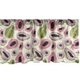 thumbnail image 1 of Ambesonne Papaya Window Valance, Tropical Halved Fruit Art, 54" X 12", Multicolor, 1 of 3