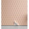 thumbnail image 1 of Ambesonne Paris Peel & Stick Wallpaper for Home, Eiffel Tower Pattern, 13"x36", Pale Yellow Dark Coral, 1 of 6
