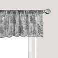 thumbnail image 1 of Ambesonne Paris Window Valance, Seine River Notre Dame, 54" X 18", Grey Black White, 1 of 3
