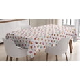thumbnail image 1 of Ambesonne Party Tablecloth Rectangular Table Cover, Creamy Colorful Cupcakes, 60"x90", Multicolor, 1 of 4