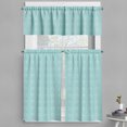 thumbnail image 1 of Ambesonne Party Valance & Curtain, Repetitive Birthday Cupcakes, 55"x45", Pale Seafoam and Grey, 1 of 7