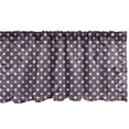 thumbnail image 1 of Ambesonne Party Window Valance, Colorful Classic Dots, 42" x 18", Multicolor, 1 of 3