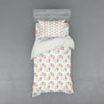 thumbnail image 1 of Ambesonne Pastel Bedding Set 3 Pcs, Harlequin with Crosses, Twin, Multicolor, 1 of 3