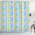 thumbnail image 1 of Ambesonne Pastel Shower Curtain, Abstract Spring Daisies, 69"Wx84"L, Multicolor, 1 of 3