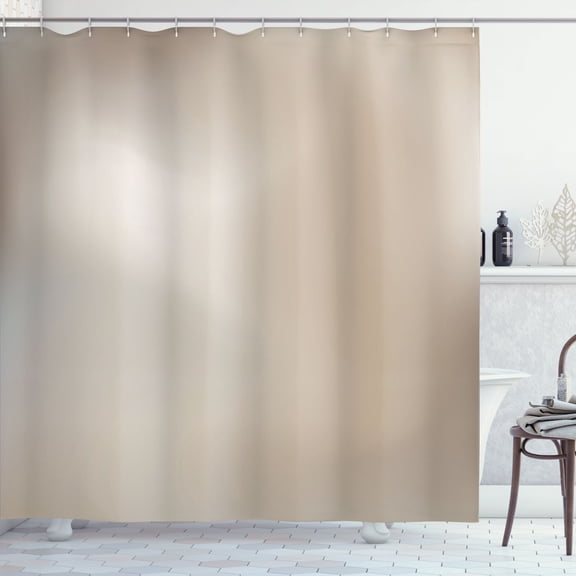 Ambesonne Pastel Shower Curtain, Daydream Fantasy Abstract, 69"Wx70"L, Warm Taupe