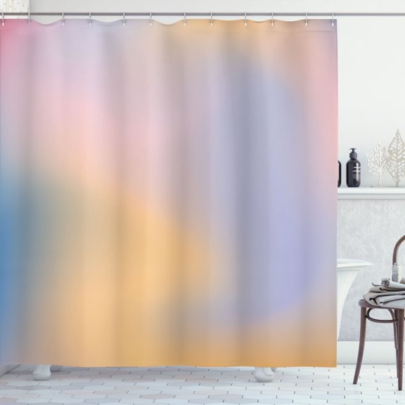 Ambesonne Pastel Shower Curtain, Daydream Fantasy Abstract, 69"Wx84"L, Lavender Blue