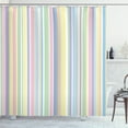thumbnail image 1 of Ambesonne Pastel Shower Curtain, Striped Classic Pattern, 69"Wx70"L, Multicolor, 1 of 3