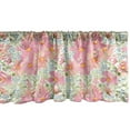 thumbnail image 1 of Ambesonne Pastel Window Valance, Spring Flowers and Herbs, 42" x 18", Multicolor, 1 of 3