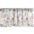 thumbnail image 1 of Ambesonne Pastel Window Valance, Watercolor Drops, 54" X 12", Multicolor, 1 of 3
