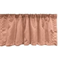 thumbnail image 1 of Ambesonne Peach Window Valance, Ornate Spring Flower, 54" X 12", Peach, 1 of 5