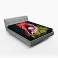 thumbnail image 1 of Ambesonne Pearls Fitted Sheet, Underwater Shell Stone, Queen Size, Multicolor, 1 of 2
