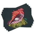 thumbnail image 1 of Ambesonne Pearls Place Mats Set of 4, Underwater Shell Stone, Standard Size, Multicolor, 1 of 6