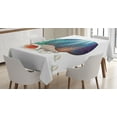 thumbnail image 1 of Ambesonne Pearls Tablecloth Rectangular Table Cover, Underwater Ocean Marine, 60"x84", Multicolor, 1 of 4