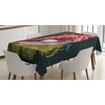 thumbnail image 1 of Ambesonne Pearls Tablecloth Rectangular Table Cover, Underwater Shell Stone, 52"x70", Multicolor, 1 of 4