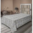 thumbnail image 1 of Ambesonne Peony Flat Bedding Sheet Soft Top Sheet, Pastel Nature Tones Flowers, Twin, Grey Multicolor, 1 of 1