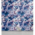 thumbnail image 1 of Ambesonne Peony Pattern Peel & Stick Wallpaper for Home, Romantic Retro Floral, 13"x72", Dark Violet Dark Magenta, 1 of 5