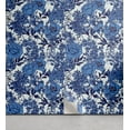 thumbnail image 1 of Ambesonne Peony Peel & Stick Wallpaper for Home, Winter Boho Flowers Jungle, 13"x36", Dark Ceil Blue and Soft Blue, 1 of 5