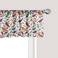 thumbnail image 1 of Ambesonne Peppers Window Valance, Hot Chili Mexican Cusine, 54" X 18", Multicolor, 1 of 5