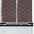 thumbnail image 1 of Ambesonne Persian Kitchen Curtains, Oriental Paisley Motif, 55"x39", Multicolor, 1 of 2