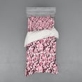 thumbnail image 1 of Ambesonne Pink Bedding Set 3 Pcs, Sakura Tree Umbrellas, Twin, Black Pink, 1 of 3