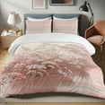 thumbnail image 1 of Ambesonne Pink Duvet Cover Set, Gentle Luscious Springtime, Calking, Pale Rose and Off White, 1 of 4