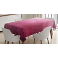 thumbnail image 1 of Ambesonne Pink Tablecloth Rectangular Table Cover, Shades Fragments Gradient, 52"x70", Magenta Fuchsia, 1 of 4