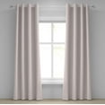 thumbnail image 1 of Ambesonne Pink and White Grommet Curtain, Victorian Girly, 50" x 120", Blush White, 1 of 6
