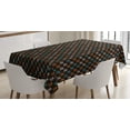 thumbnail image 1 of Ambesonne Pirates Tablecloth Rectangular Table Cover, Colorful Skulls with Bones, 60"x90", Multicolor, 1 of 3