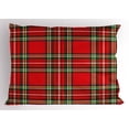 thumbnail image 1 of Ambesonne Plaid Pillow Sham, Irish Cultural Classical, 26" X 20", Multicolor, 1 of 2