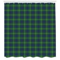 thumbnail image 1 of Ambesonne Plaid Shower Curtain, Grunge Vibrant Folkloric, 69"Wx75"L, Multicolor, 1 of 3