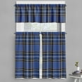 thumbnail image 1 of Ambesonne Plaid Valance & Curtain, Ornate Vivid Scottish, 55"x30", Multicolor, 1 of 6