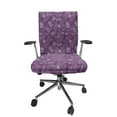 thumbnail image 1 of Ambesonne Plum Office Chair Cover Stretchable High Back, Vintage Style Flowers, White Plum, 1 of 1