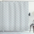 thumbnail image 1 of Ambesonne Polar Bear Shower Curtain, Xmas Animal Wreaths, 69"Wx70"L, Multicolor, 1 of 3