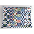 thumbnail image 1 of Ambesonne Polka Dots Pillow Sham, Colorful Shapes Image, 36" X 20", Multicolor, 1 of 2