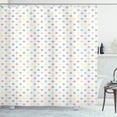 thumbnail image 1 of Ambesonne Polka Dots Shower Curtain, Pastel Color Blemishes, 69"Wx75"L, Multicolor, 1 of 3