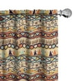 thumbnail image 1 of Ambesonne Prehistoric Curtains, Mexican Style, Pair of 28"x63", Multicolor, 1 of 5