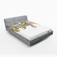 thumbnail image 1 of Ambesonne Prehistoric Fitted Sheet, Boho Dreamcatchers, Queen Size, Multicolor, 1 of 3